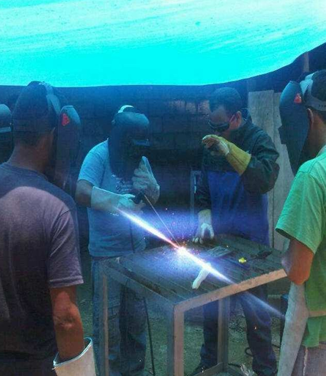 capacitación técnica en soldadura eléctrica
